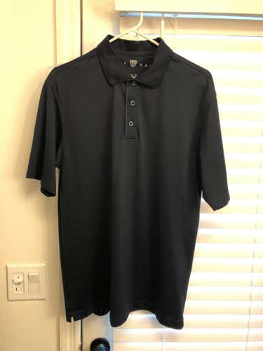 NIKE GOLF Men’s Polo Shirt Navy Blue DRY FIT SIZE Medium