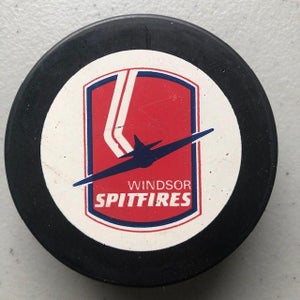 Windsor Spitfires OHL Official Game Puck