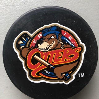 Erie Otters OHL Official Game Puck