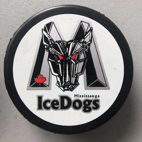 Mississauga IceDogs OHL Official Game Puck (Defunct team)