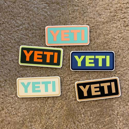 Yeti Sticker Package