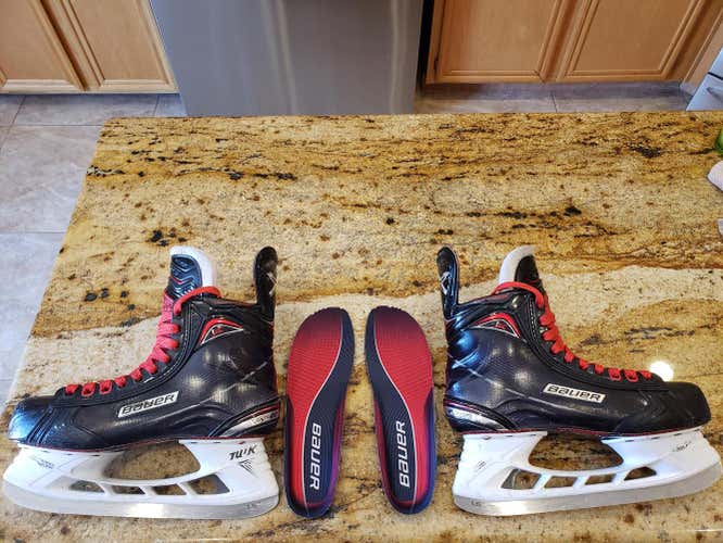 Bauer Vapor 1X Hockey Skates Size 8.5 D NICE