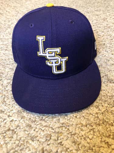 Purple Men's LSU Tigers 7 1/8 New Era Hat