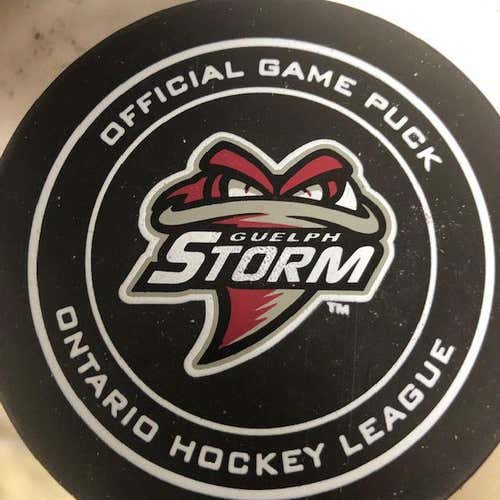 Guelph Storm OHL Official Game Puck