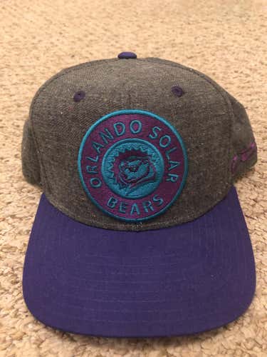 Gray Men's Orlando Solar Bears Hat (ECHL)One Size Fits All CCM Hat