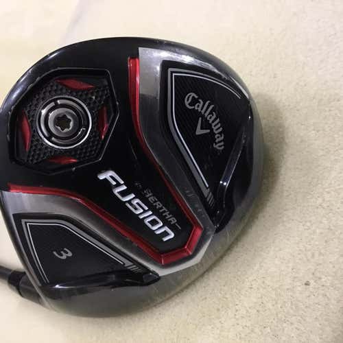 Used Right Handed Big Bertha Fusion Regular Flex 3 Wood Fairway Wood