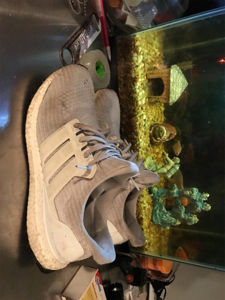 ULTRA BOOST White One White On White 10.5 (W 11.5) Adidas