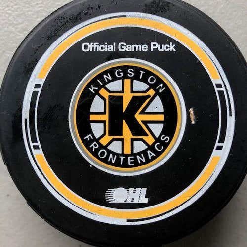 Kingston Frontenacs OHL Official Puck