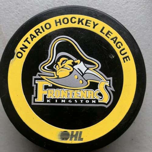 Kingston Frontenacs OHL Official Puck