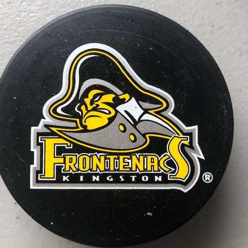 Kingston Frontenacs OHL Official Game Puck