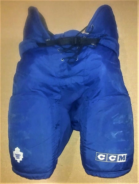 Game Used CCM - NHL Toronto Maple Leafs Pants