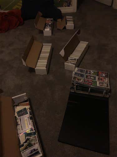 Boxes Of Football Cards