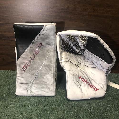 Devils Pro Stock Bauer 2x Glove Set