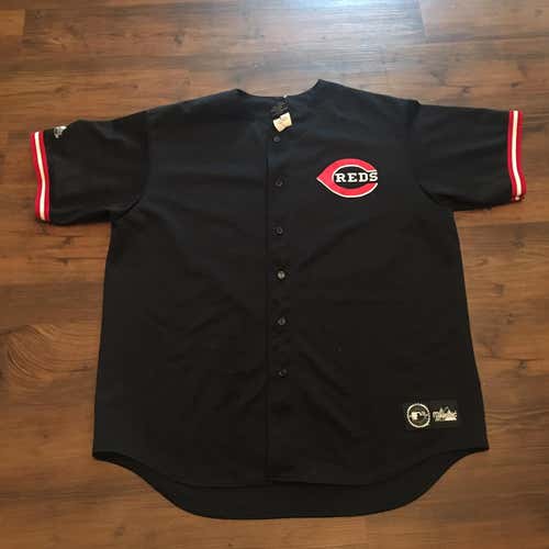 Ken Griffey Jr Majestic Cincinnati Reds XXL Jersey Vintage Hof