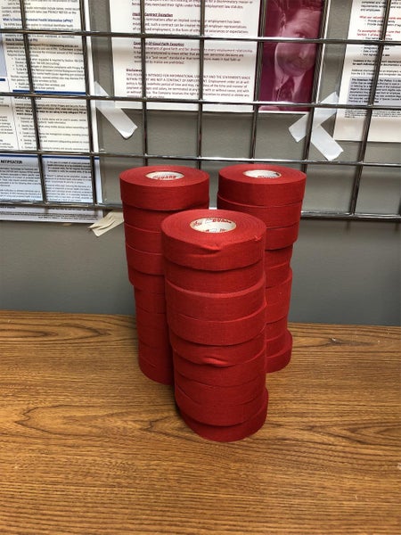 Brand New Pro Guard Red Tape 19 Rolls