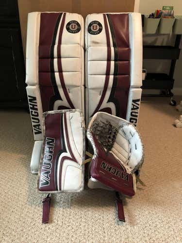 Beautiful Pro Stock Custom Vaughn Pro V Elite Pro Carbon Full Pad Set (34 + 1.5)!!!