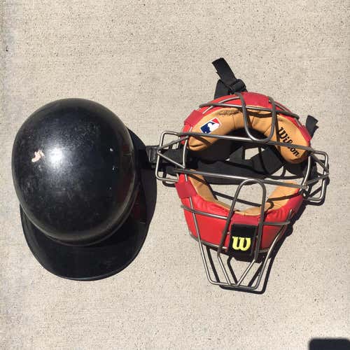 Used Wilson Pro Staff Catcher's Mask