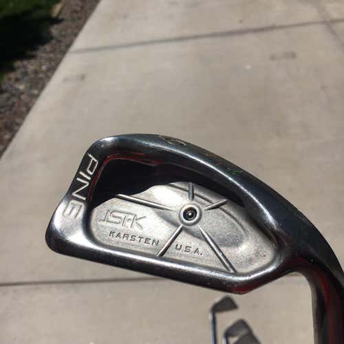 Used Right Handed ISI K Steel Shaft Iron Set