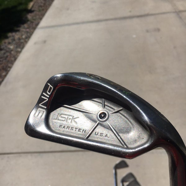 Used Right Handed ISI K Steel Shaft Iron Set