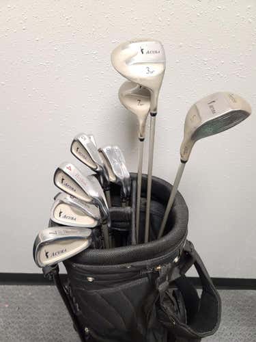 Used Peerless Acura 13 Piece Steel Ladies Golf Womens Package Sets