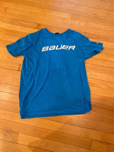 Michigan Blue Unisex Large Bauer Shirt
