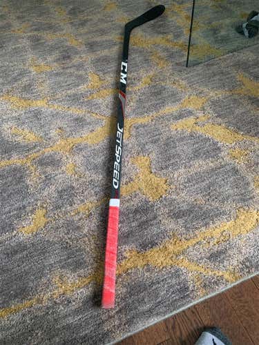 Used Right Handed JetSpeed FT2 Toe  Hockey Stick