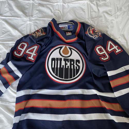 Edmonton Oilers Ryan Smyth Jersey Large