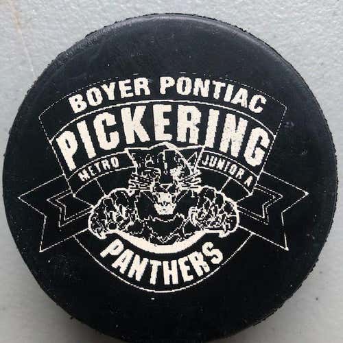 Pickering Panthers Metro Jr A puck