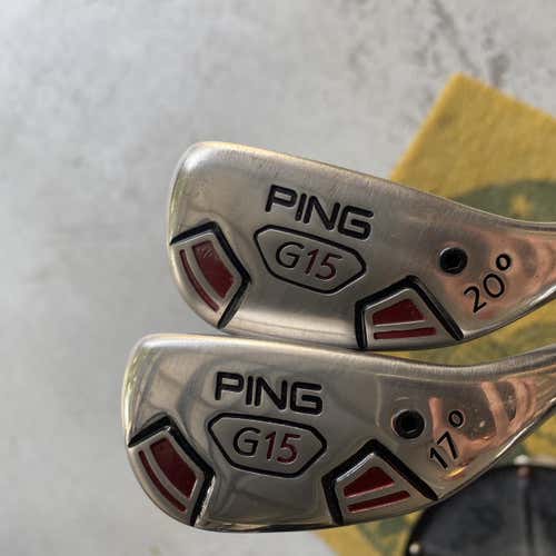 Ping G15 Hybrids (17 and 20 degree)