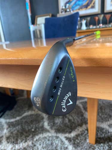 Used Right Handed Mack Daddy 3 Wedge Flex Graphite Shaft Wedge