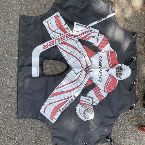 Shooter tutor For Junior Size Street Hockey Goal Black Used Bauer