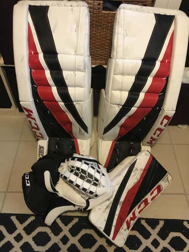 Senior 33" +1 CCM Regular Extreme Flex III Goalie Full Set