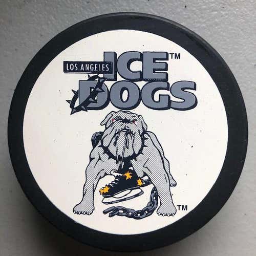 Los Angeles IceDogs IHL Official Game Puck