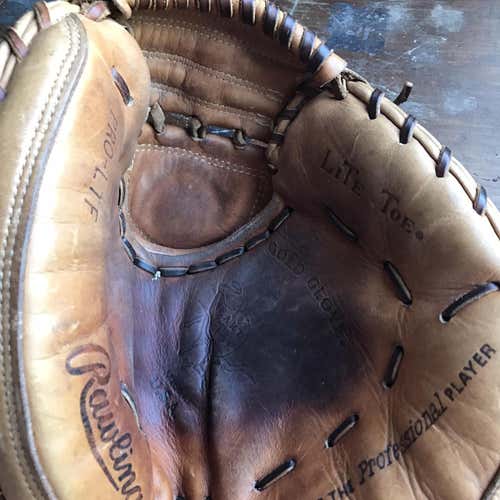 Brown Used Catcher's Heart of the Hide  Baseball Glove