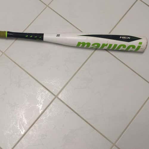 Marucci Hex Connect Composite Bat 32/27 (-5) - Green and white model