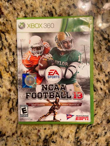 Barely Used NCAA Football 13 For Xbox 360