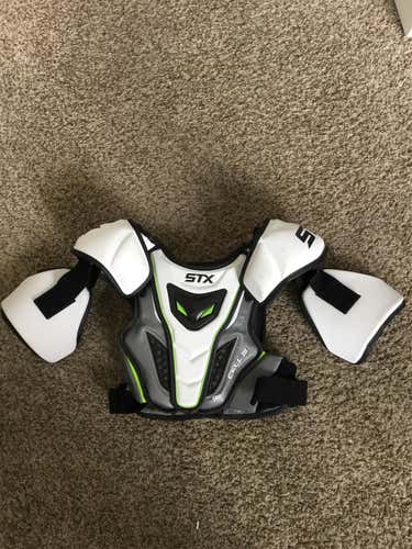 Used Large STX Cell III Shoulder Pads
