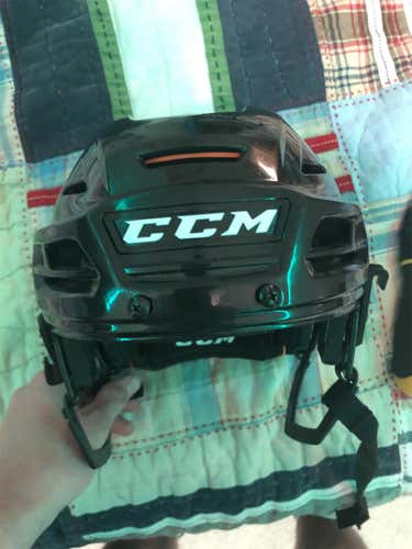 Black Used Large CCM Tacks 710 Helmet