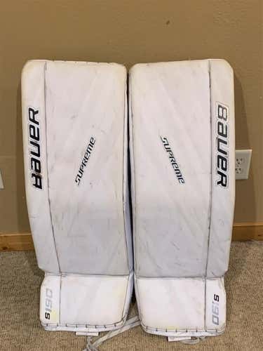Bauer S190 Leg Pads Size Small(33+1)