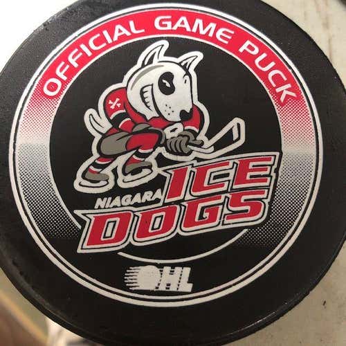 Niagara IceDogs OHL Official Game Puck