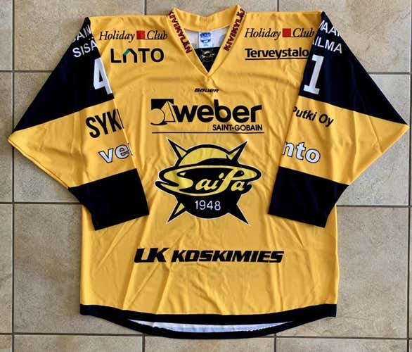 New! Custom SaiPa Finnish Liiga Fan Jersey XXL