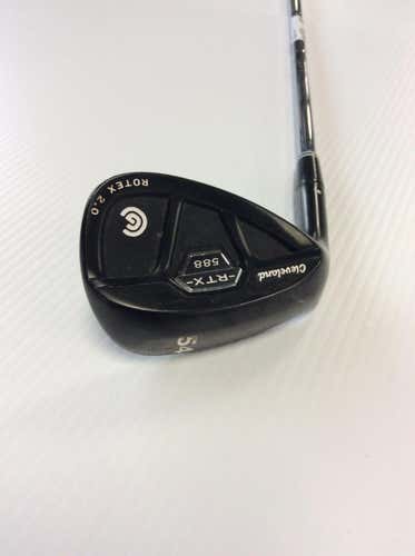 Used Cleveland 588 Rtx 2.0 54 Degree Steel Stiff Golf Wedges