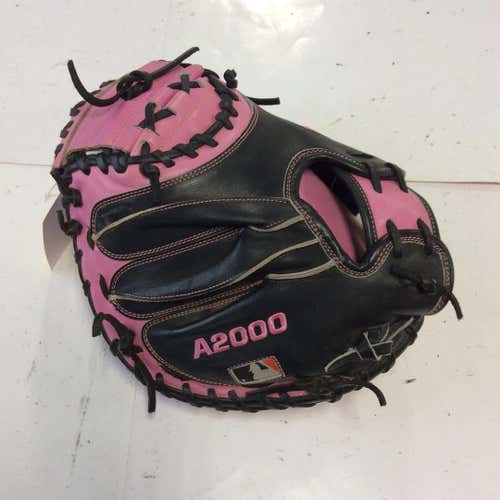 Used Wilson A2000 32 1 2" Baseball & Softball Catchers Gloves