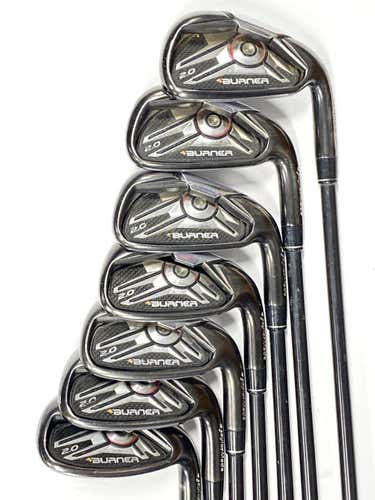 Taylormade Burner 2.0 5i-sw Graphite Stiff Golf Iron Set