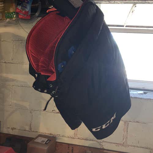 Black Used XL CCM HP45 Pro Stock Hockey Pants