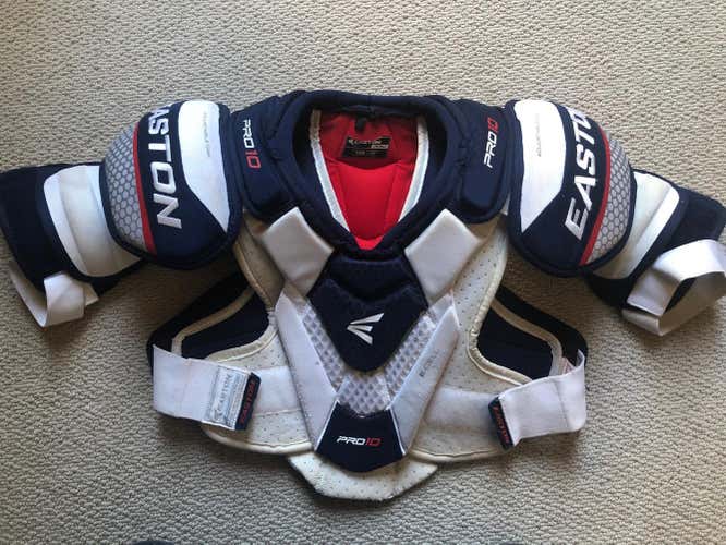 Used Senior Small Easton PRO10 Shoulder Pads