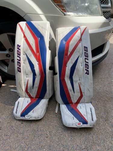 Used 31" Bauer Supreme one90 Goalie Leg Pads