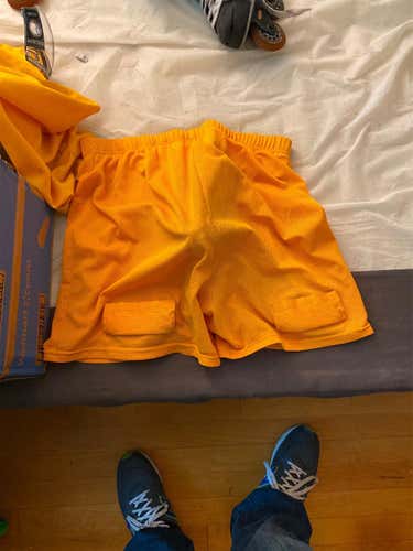 Yellow Men's Large Bauer Compression