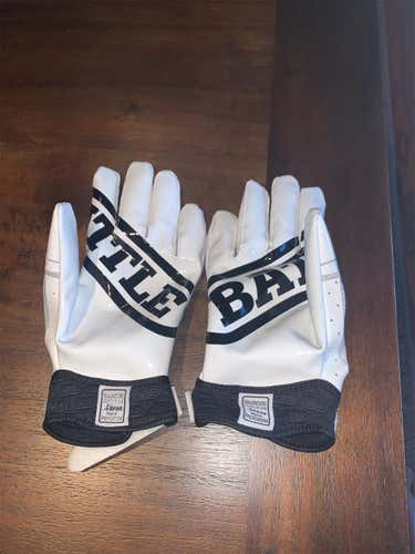 New White Battle Gloves