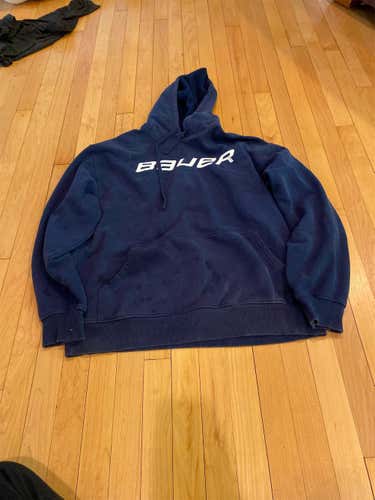 Michigan Blue Unisex Large Bauer Sweatshirt